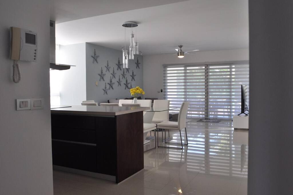 Condo/ Depa - Marea Azul - بلايا ديل كارمن المظهر الخارجي الصورة